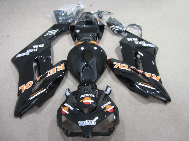 2004-2005 Schwarz Orange Repsol Honda CBR1000RR Motorrad Verkleidung 2004-2005 Schwarz Orange Repsol Honda CBR1000RR Motorrad Verkleidung