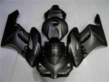 2004-2005 Schwarz Repsol Honda CBR1000RR Motorrad Verkleidungen