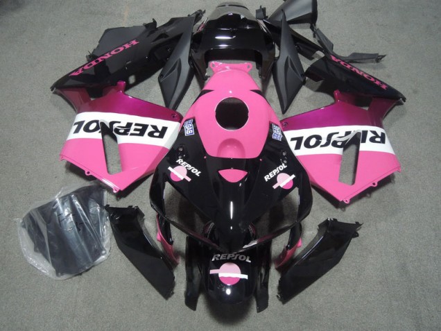 2004-2005 Schwarz Rosa Repsol Honda CBR1000RR Motorrad Verkleidung 2004-2005 Schwarz Rosa Repsol Honda CBR1000RR Motorrad Verkleidung