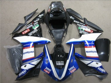 2004-2005 Schwarz Weiß Blau Sterilgarda Volvo Honda CBR1000RR Motorrad Verkleidung