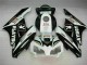 2004-2005 Schwarz Weiß Honda CBR1000RR Motorrad Verkleidung