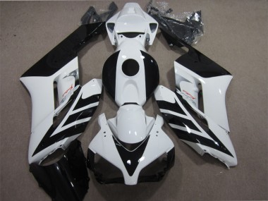 2004-2005 Schwarz Weiß Honda CBR1000RR Motorrad Verkleidungen