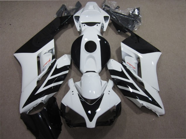 2004-2005 Schwarz Weiß Honda CBR1000RR Motorrad Verkleidungen 2004-2005 Schwarz Weiß Honda CBR1000RR Motorrad Verkleidungen