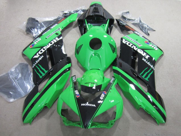 2004-2005 Schwarz grünes Monster Honda CBR1000RR Motorrad Verkleidung 2004-2005 Schwarz grünes Monster Honda CBR1000RR Motorrad Verkleidung