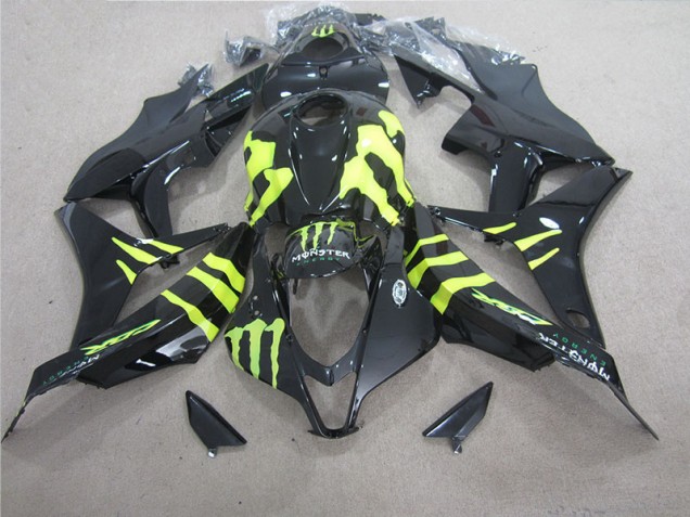 2004-2005 Schwarz grünes Monster Honda CBR1000RR Motorrad Verkleidungen 2004-2005 Schwarz grünes Monster Honda CBR1000RR Motorrad Verkleidungen