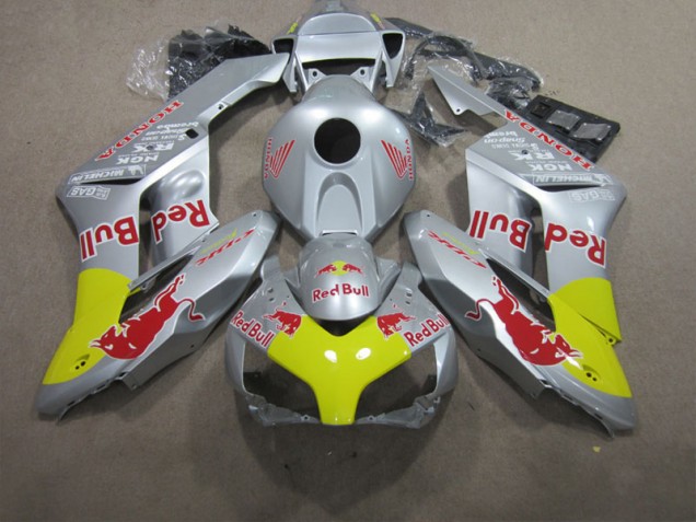 2004-2005 Silber Rot Bull Honda CBR1000RR Motorrad Verkleidung 2004-2005 Silber Rot Bull Honda CBR1000RR Motorrad Verkleidung