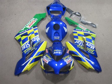 2004-2005 Telefunica Movistar Castrol Honda CBR1000RR Motorrad Verkleidung