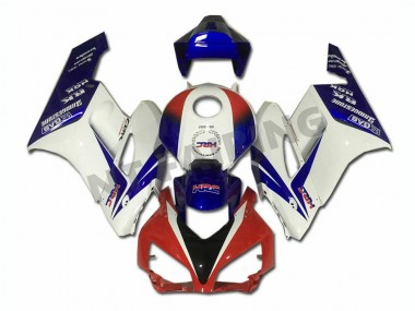 2004-2005 Weiß Blau Rot Honda CBR1000RR Motorrad Verkleidung