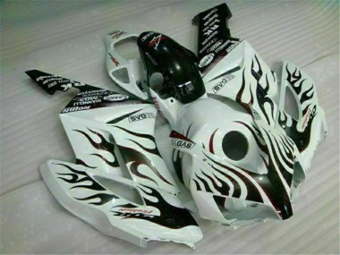 2004-2005 Weiß Honda CBR1000RR Motorrad Verkleidung
