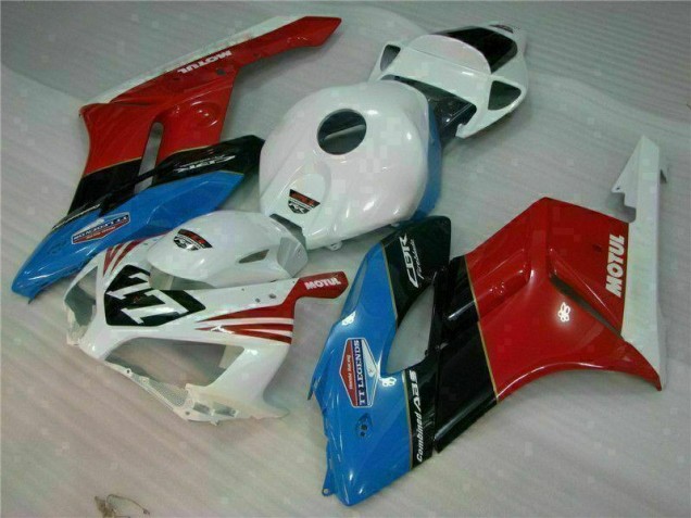 2004-2005 Weiß Rot 77 Honda CBR1000RR Motorrad Verkleidung 2004-2005 Weiß Rot 77 Honda CBR1000RR Motorrad Verkleidung