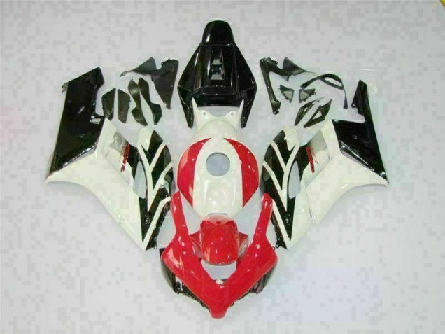 2004-2005 Weiß Rot Schwarz Honda CBR1000RR Motorrad Verkleidung 2004-2005 Weiß Rot Schwarz Honda CBR1000RR Motorrad Verkleidung