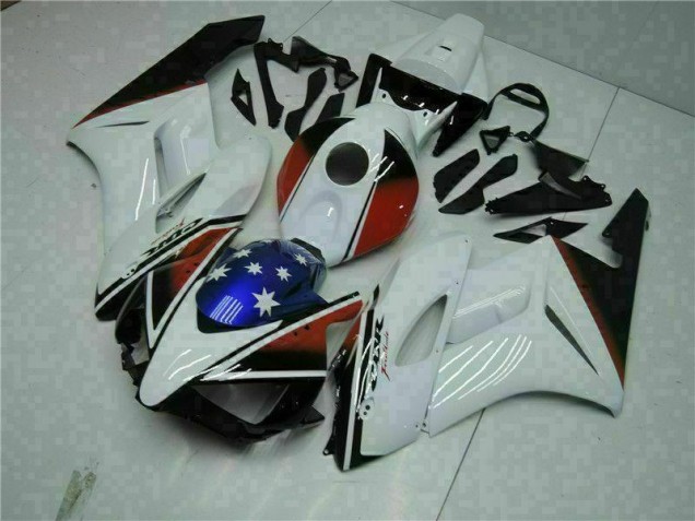2004-2005 Weiß Schwarz Honda CBR1000RR Motorrad Verkleidungen 2004-2005 Weiß Schwarz Honda CBR1000RR Motorrad Verkleidungen