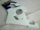 2004-2005 Weiß Schwarz Suzuki GSXR 600/750 Motorrad Verkleidung