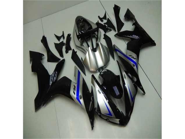 2004-2006 Blau Schwarz Silber Yamaha YZF R1 Motorrad Verkleidung 2004-2006 Blau Schwarz Silber Yamaha YZF R1 Motorrad Verkleidung