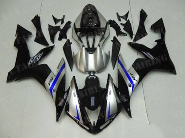 2004-2006 Blau Schwarz Silber Yamaha YZF R1 Motorrad Verkleidung 2004-2006 Blau Schwarz Silber Yamaha YZF R1 Motorrad Verkleidung