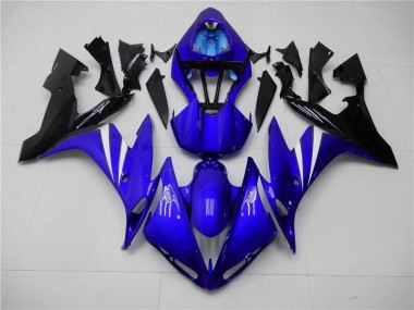 2004-2006 Blau Schwarz Yamaha YZF R1 Motorrad Verkleidung & Plastik