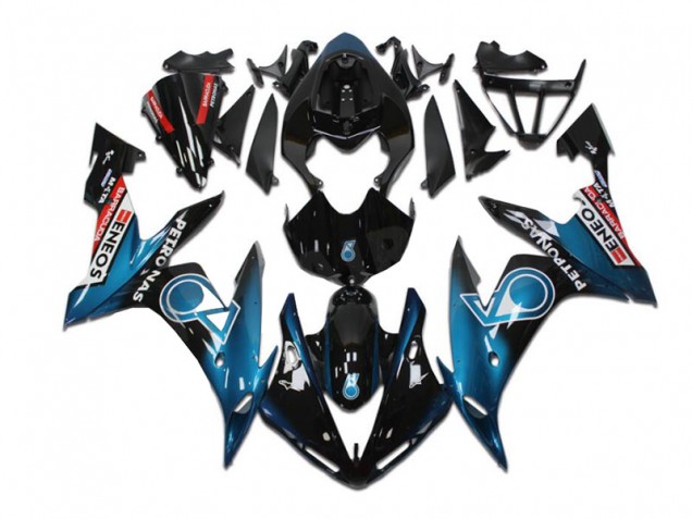 2004-2006 Blau Schwarz Yamaha YZF R1 Motorrad Vollverkleidung 2004-2006 Blau Schwarz Yamaha YZF R1 Motorrad Vollverkleidung