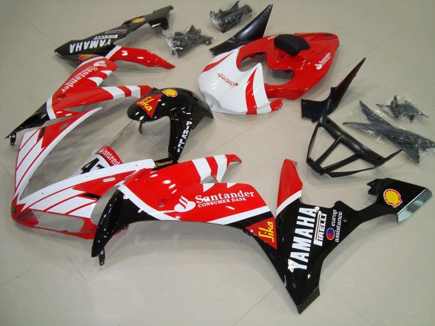 2004-2006 Blau Weiß Rot Schwarz Yamaha YZF R1 Motorrad Verkleidung 2004-2006 Blau Weiß Rot Schwarz Yamaha YZF R1 Motorrad Verkleidung