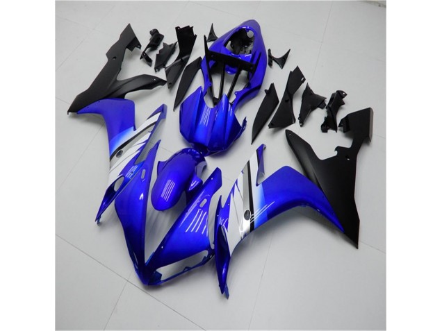 2004-2006 Blau Weiß Schwarz Yamaha YZF R1 Motorrad Verkleidung