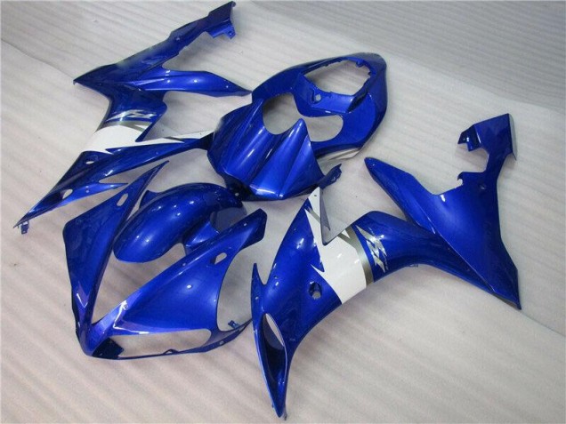 2004-2006 Blau Weiß Yamaha YZF R1 Motorrad Verkleidungen 2004-2006 Blau Weiß Yamaha YZF R1 Motorrad Verkleidungen
