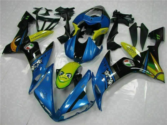 2004-2006 Blau Yamaha YZF R1 Motorrad Vollverkleidung 2004-2006 Blau Yamaha YZF R1 Motorrad Vollverkleidung