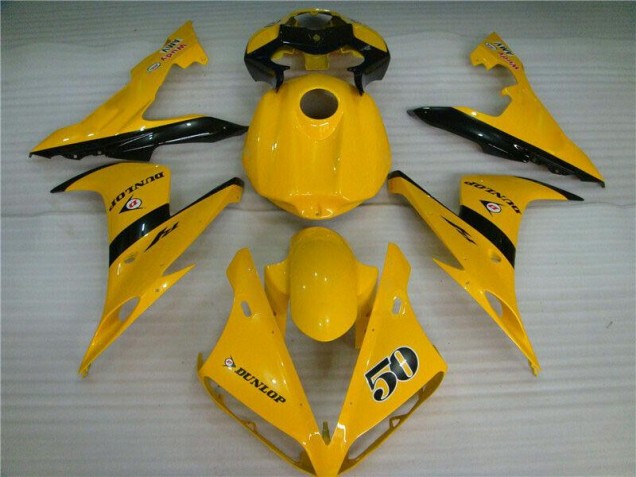 2004-2006 Gelb Yamaha YZF R1 Motorrad Verkleidung 2004-2006 Gelb Yamaha YZF R1 Motorrad Verkleidung