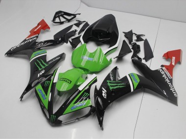 2004-2006 Monster Grün Yamaha YZF R1 Motorrad Verkleidung