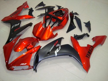 2004-2006 Rot Matt Schwarz Yamaha YZF R1 Motorrad Verkleidung