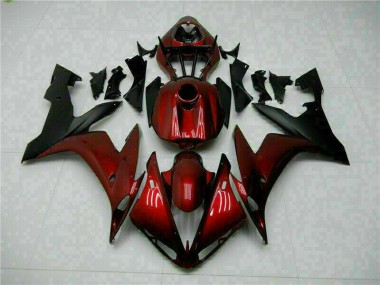 2004-2006 Rot Schwarz Yamaha YZF R1 Motorrad Verkleidungen