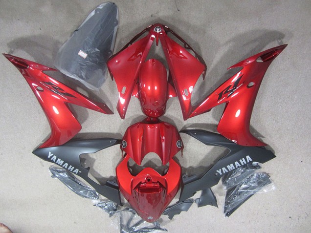 2004-2006 Rot Schwarz Yamaha YZF R1 Motorrad Vollverkleidung 2004-2006 Rot Schwarz Yamaha YZF R1 Motorrad Vollverkleidung