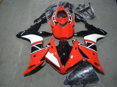 2004-2006 Rot Weiß Schwarz Yamaha YZF R1 Motorrad Verkleidungen