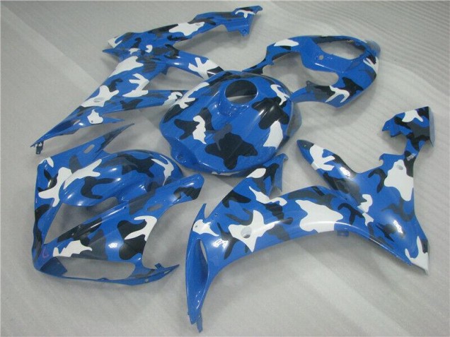 2004-2006 Rot Weiß Yamaha YZF R1 Motorrad Verkleidung