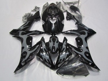 2004-2006 Schwarz Yamaha YZF R1 Motorrad Verkleidung Komplett Sets