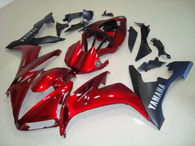 2004-2006 Tiefrot Yamaha YZF R1 Motorrad Verkleidung 2004-2006 Tiefrot Yamaha YZF R1 Motorrad Verkleidung