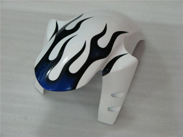 2004-2006 Weiß Blau Flamme Yamaha YZF R1 Motorrad Verkleidung 2004-2006 Weiß Blau Flamme Yamaha YZF R1 Motorrad Verkleidung