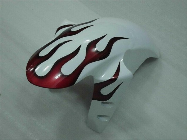 2004-2006 Weiß Rot Flamme Yamaha YZF R1 Motorrad Verkleidung 2004-2006 Weiß Rot Flamme Yamaha YZF R1 Motorrad Verkleidung