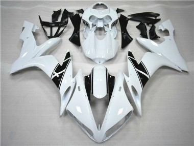 2004-2006 Weiß Schwarz Yamaha YZF R1 Motorrad Verkleidung