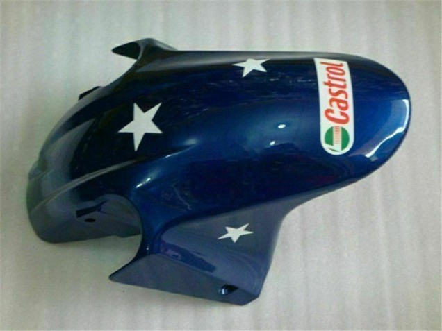 2004-2007 Blau Rot Castrol Zykluswelt Honda CBR600 F4i Motorrad Verkleidung 2004-2007 Blau Rot Castrol Zykluswelt Honda CBR600 F4i Motorrad Verkleidung