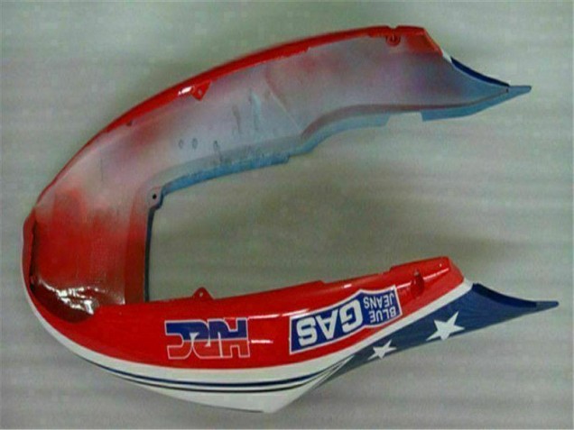 2004-2007 Blau Rot Castrol Zykluswelt Honda CBR600 F4i Motorrad Verkleidung 2004-2007 Blau Rot Castrol Zykluswelt Honda CBR600 F4i Motorrad Verkleidung