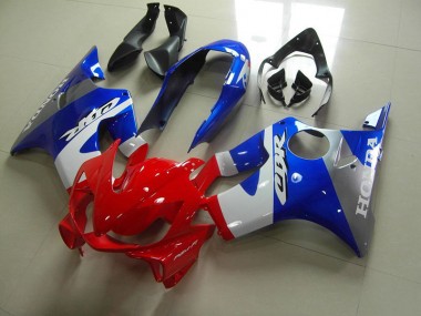 2004-2007 Blau Rot Honda CBR600 F4i Motorrad Verkleidung