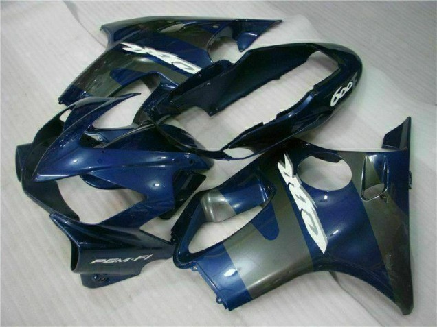 2004-2007 Blau Silber Honda CBR600 F4i Motorrad Verkleidung 2004-2007 Blau Silber Honda CBR600 F4i Motorrad Verkleidung