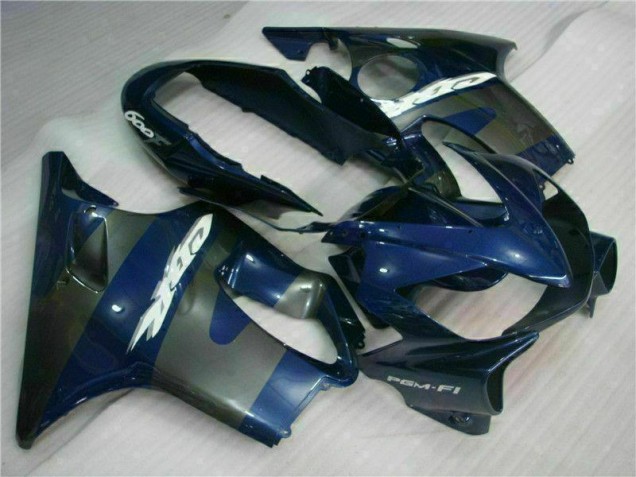 2004-2007 Blau Silber Honda CBR600 F4i Motorrad Verkleidung 2004-2007 Blau Silber Honda CBR600 F4i Motorrad Verkleidung