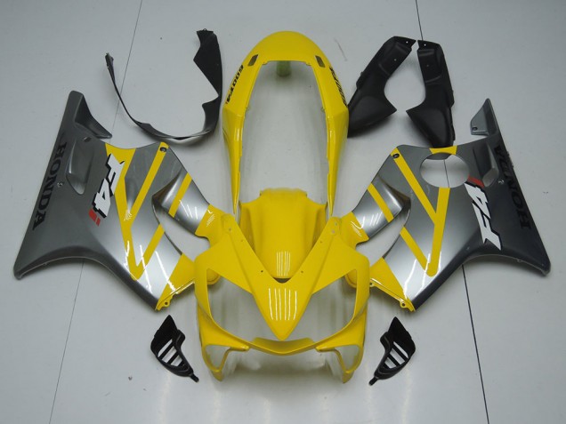 2004-2007 Gelb Grau Honda CBR600 F4i Motorrad Vollverkleidung 2004-2007 Gelb Grau Honda CBR600 F4i Motorrad Vollverkleidung