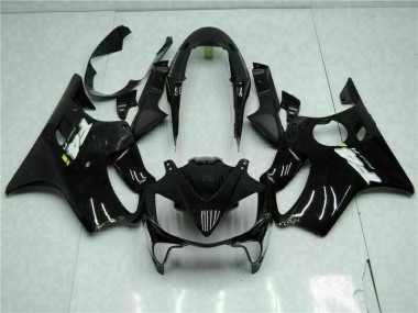 2004-2007 Glänzend Schwarz Honda CBR600 F4i Motorrad Verkleidungen