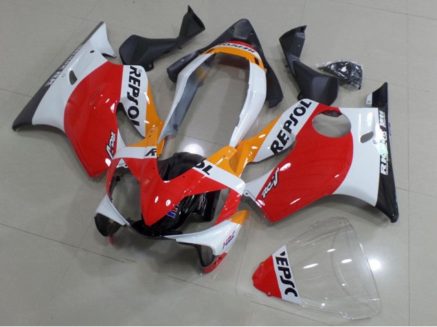 2004-2007 Repsol Honda CBR600 F4i Motorrad Verkleidung 2004-2007 Repsol Honda CBR600 F4i Motorrad Verkleidung