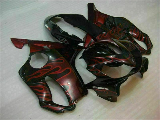 2004-2007 Rot Flamme Honda CBR600 F4i Motorrad Verkleidung 2004-2007 Rot Flamme Honda CBR600 F4i Motorrad Verkleidung