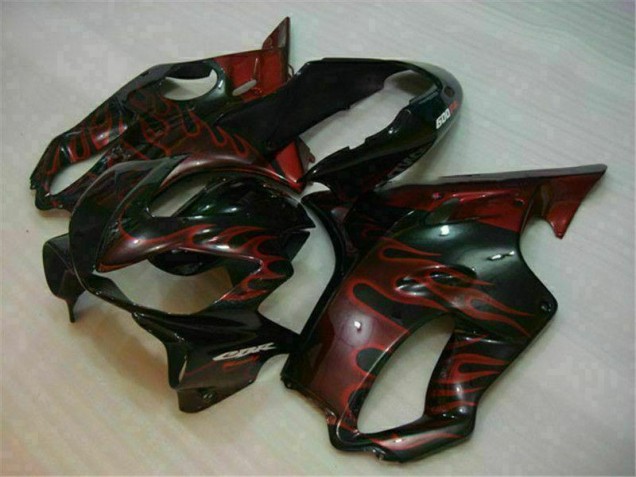 2004-2007 Rot Flamme Honda CBR600 F4i Motorrad Verkleidung 2004-2007 Rot Flamme Honda CBR600 F4i Motorrad Verkleidung
