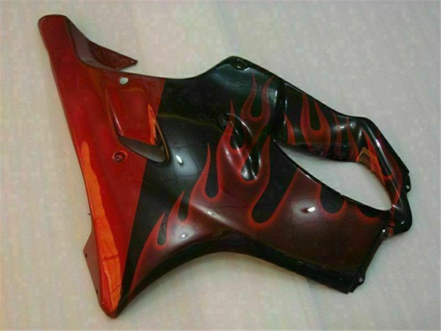 2004-2007 Rot Flamme Honda CBR600 F4i Motorrad Verkleidung 2004-2007 Rot Flamme Honda CBR600 F4i Motorrad Verkleidung