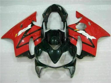 2004-2007 Rot Schwarz Honda CBR600 F4i Motorrad Verkleidung & Plastik