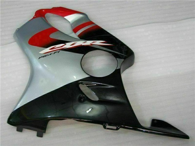 2004-2007 Rot Silber Honda CBR600 F4i Motorrad Verkleidungen 2004-2007 Rot Silber Honda CBR600 F4i Motorrad Verkleidungen